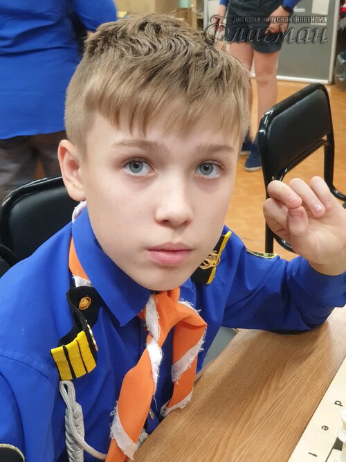 Занятиях в детском клубе «Флагман»